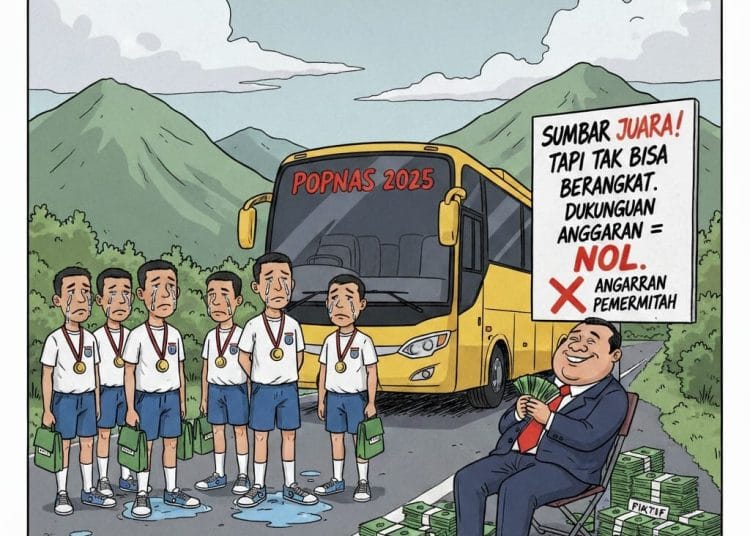 Atlet Pelajar Sumbar Tanpa Dana ke POPNAS 2025, Pembinaan Dinyatakan Hanya Slogan