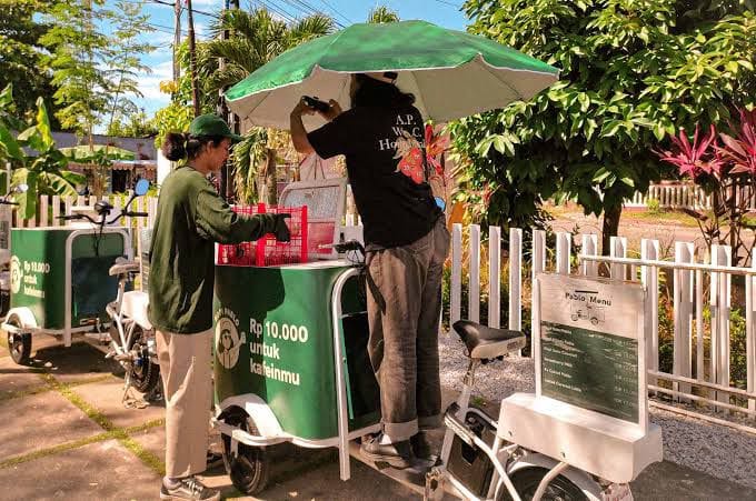 Kopi Keliling Bangkitkan Ekonomi Kreatif di Sumbar