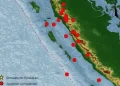 28 Kali Gempa di Sumbar dalam Seminggu, Tak Ada yang Dirasakan