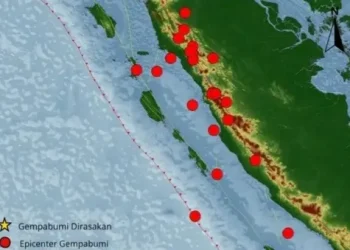 28 Kali Gempa di Sumbar dalam Seminggu, Tak Ada yang Dirasakan