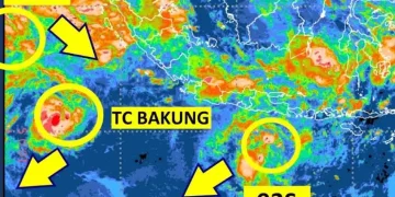 Bibit Siklon Tropis 92S Picu Hujan Lebat di Sumatera Barat